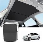 ThinsGo Tesla Model Y napellenző UV-védelem, ezüst - outlet termék