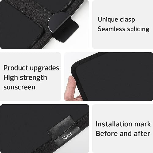 ThinsGo Tesla Model Y napellenző UV-védelem, ezüst - outlet termék