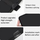 ThinsGo Tesla Model Y napellenző UV-védelem, ezüst - outlet termék