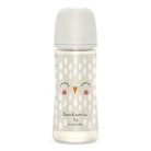 Suavinex 307839 cumisüveg 360 ml, szilikon, antikólikás, sűrű folyású, +6 hónap, bézs - outlet termék