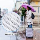 Bőrönd huzat, fehér, 28 hüvelyk, 1 darabos - outlet termék