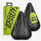 VELMIA vízálló kerékpárnyereg-védő, 2 darabos - outlet termék