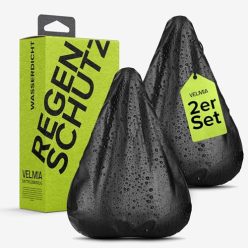   VELMIA vízálló kerékpárnyereg-védő, 2 darabos - outlet termék