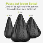 VELMIA vízálló kerékpárnyereg-védő, 2 darabos - outlet termék