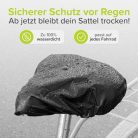 VELMIA vízálló kerékpárnyereg-védő 2 darabos - outlet termék