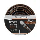 Fevone 50m kerti tömlő 13mm, 25 bar, fekete/narancs - outlet termék