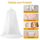 Szúnyogháló, egyszemélyes és kétszemélyes ágyhoz, nagy kupolás függő ágyháló - outlet termék