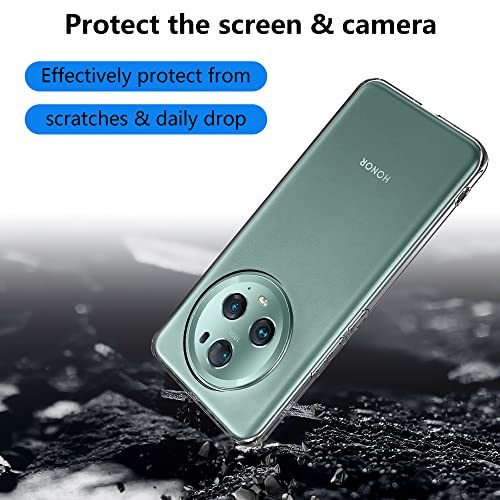 Effcotuo Honor Magic 5 Pro tok, edzett üveg kijelzővédő, ultravékony átlátszó - outlet termék