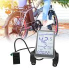 Fockety elektromos kerékpár LCD kijelző, 5 tűs 24 V 36 V 48 V 60 V vízálló - outlet termék