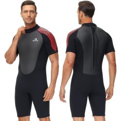   Owntop Wetsuit rövid férfi & női 3/2mm neoprén búvárruha búvárkodáshoz, szörfözéshez - outlet termék