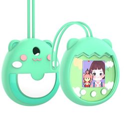   Oziral szilikon tok Pix Electronic Virtual Pet játékkonzolhoz, kézpánttal zöld - outlet termék