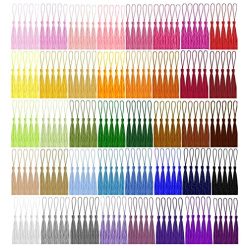   Basicon 200 darabos mini bojt készlet selymes, színes, 40 szín, kézzel készített - outlet termék