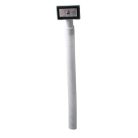 Talea QY012C019-K PP fehér cső 330 mm túlfolyócső konyhai mosogatóhoz 63,5 x 40 mm - outlet termék