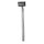 Talea QY012C019-K PP fehér cső 330 mm túlfolyócső konyhai mosogatóhoz 63,5 x 40 mm - outlet termék