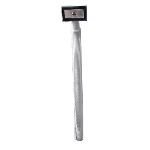 Talea QY012C019-K PP fehér cső 330 mm túlfolyócső konyhai mosogatóhoz 63,5 x 40 mm - outlet termék