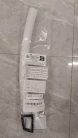 Talea QY012C019-K PP fehér cső 330 mm túlfolyócső konyhai mosogatóhoz 63,5 x 40 mm - outlet termék