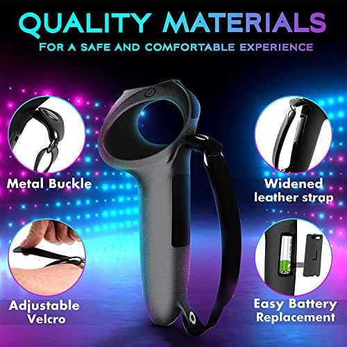 Auyuiiy kontroller markolat Meta Oculus Quest 2-hez hosszabbított markolat, egyszerű - outlet termék