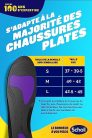 Scholl in-Balance talpi fasciitis fájdalomcsillapító talpbetét - outlet termék
