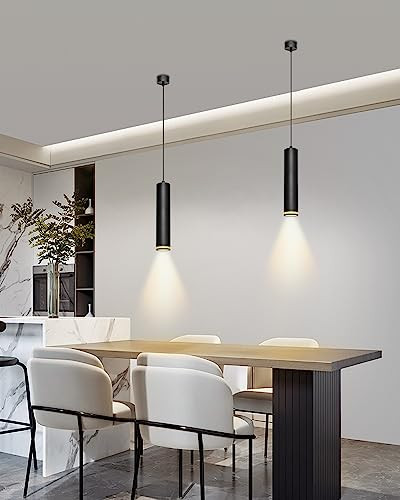 BOYIR Pendelleuchte modern hengeres fekete függőlámpa, magasságban állítható - outlet termék