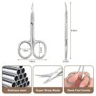 LOPHE körömvágó olló, professzionális rozsdamentes acél bőrvágó olló többfunkciós - outlet termék