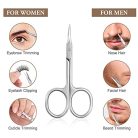 LOPHE körömvágó olló, professzionális rozsdamentes acél bőrvágó olló többfunkciós - outlet termék