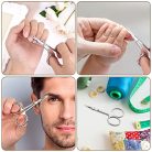 LOPHE körömvágó olló, professzionális rozsdamentes acél bőrvágó olló többfunkciós - outlet termék