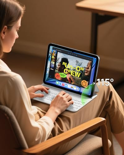 HOU iPad Air 5. gen 2022 billentyűzet, iPad Pro 11 hüvelykes billentyűzet - outlet termék