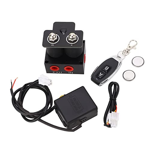 Aramox légfelfüggesztés vezérlőszelep, 1/4NPT 12V légfelfüggesztés elosztó - outlet termék