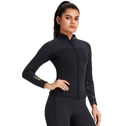   Wetsuit Top 1.5 mm/3 mm búvárruha kabát cipzárral - hosszú ujjú búvárruha férfiaknak - outlet termék
