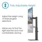 Desire2 VESA tartó 35 hüvelykes monitorállvány forgatható kijelző - outlet termék