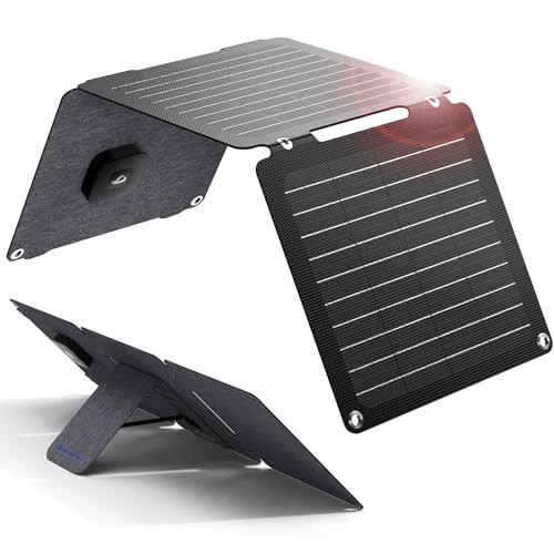 BigBlue 20W ETFE napelemes töltő 5V/4A max, kitámasztóval, SolarPowa 20 hordozható - outlet termék