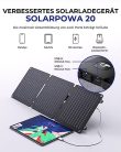 BigBlue 20W ETFE napelemes töltő 5V/4A max, kitámasztóval, SolarPowa 20 hordozható - outlet termék