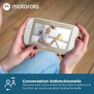 Motorola VM50G babafigyelő 5'' éjjellátó, hőmérő, kamera, 2000mAh akkumulátor - outlet termék