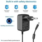 TKDY 9V 2A tápegység Arduino UNO R3 Mega 2560 R3-hoz fekete - outlet termék