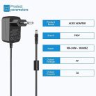 TKDY 9V 2A tápegység Arduino UNO R3 Mega 2560 R3-hoz fekete - outlet termék