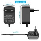 TKDY 9V 2A tápegység Arduino UNO R3 Mega 2560 R3-hoz fekete - outlet termék