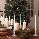 Winter Shore üveggyertyatartók (6 darabos, átlátszó üveg) - outlet termék