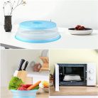 Tomoyuki mikrohullámú sütő fedél 2 darabos, összecsukható, gőzlyukakkal - outlet termék