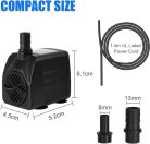 DH-500 merülő szivattyú (10W-600L, dupla fúvóka) - outlet termék