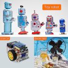 KUOQIY 3 x 1.5V AA elem tartó USB aljzattal 6 darabos, 2 darabos műanyag elem tároló - outlet termék