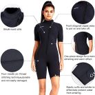 ZCCO férfi shorty neoprén búvárruha 3mm női, elöl cipzáras - outlet termék