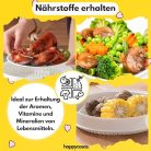 Microwave Steamer gyorsfőző - egészséges és könnyű főzés - zöldségekhez, halhoz és - outlet termék