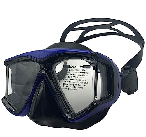 YEESAM rövidlátó búvármaszk dioptriával, széles látószögű gyantás lencsékkel - outlet termék