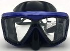 YEESAM rövidlátó búvármaszk dioptriával, széles látószögű gyantás lencsékkel - outlet termék