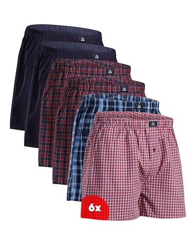 DANISH ENDURANCE férfi szövött boxer, pamut, laza fazon, prémium bio pamut, több - outlet termék