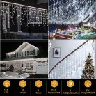 WOWDSGN LED jégcsap fényfüzér, 15 m, 660 LED, időzítővel, 8 mód, IP44 vízálló - outlet termék