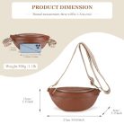 UBOSRE női övtáska vízálló PU bőr állítható pánt - outlet termék