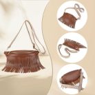 UBOSRE női övtáska vízálló PU bőr állítható pánt - outlet termék