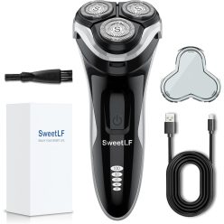   SweetLF elektromos borotva férfiaknak, 120 perc borotválkozás, 1 óra töltés, 100% - outlet termék