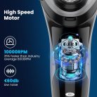 SweetLF elektromos borotva férfiaknak, 120 perc borotválkozás, 1 óra töltés, 100% - outlet termék